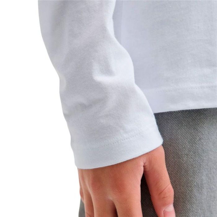 Camiseta de Manga Larga Infantil Jack & Jones Jjurban Ls Crew Neck Blanco 8-9 Años 1