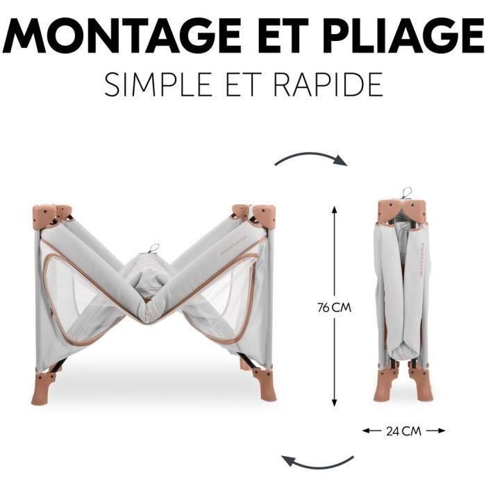 Hauck DREAM N PLAY PLUS HAU1731647228741 - Cuna de Viaje Plegable 60 x 120 cm - Desde el Nacimiento - Corcho Polvoriento 3 Hauck DREAM N PLAY PLUS HAU1731647228741 - Cuna de Viaje Plegable 60 x 120 cm - Desde el Nacimiento - Corcho Polvoriento 3