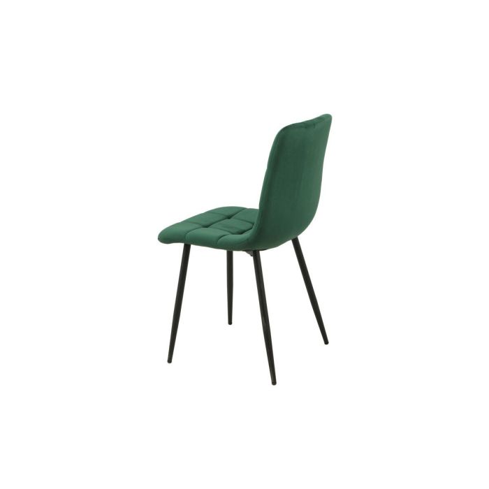 Silla Romimex Verde Terciopelo Metal 45 x 89 x 55 cm 2