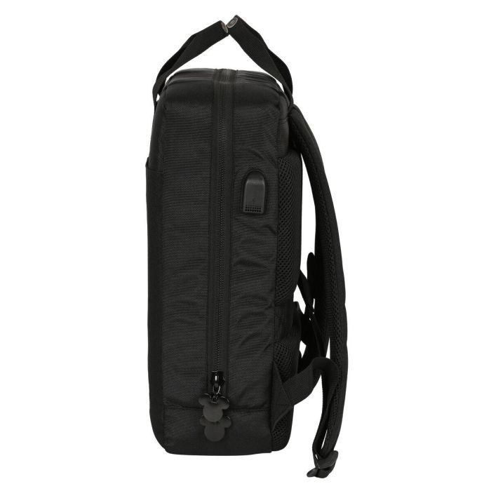 Mochila para Portátil Mickey Mouse Clubhouse Negro 29 x 39 x 11 cm 3 Mochila para Portátil Mickey Mouse Clubhouse Negro 29 x 39 x 11 cm 3