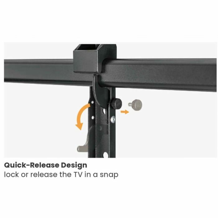 Equip Soporte Pared TV Full-Motion Resistente, VESA 900x600, para TVs de 60-120", Carga 120kg, Articulado 2