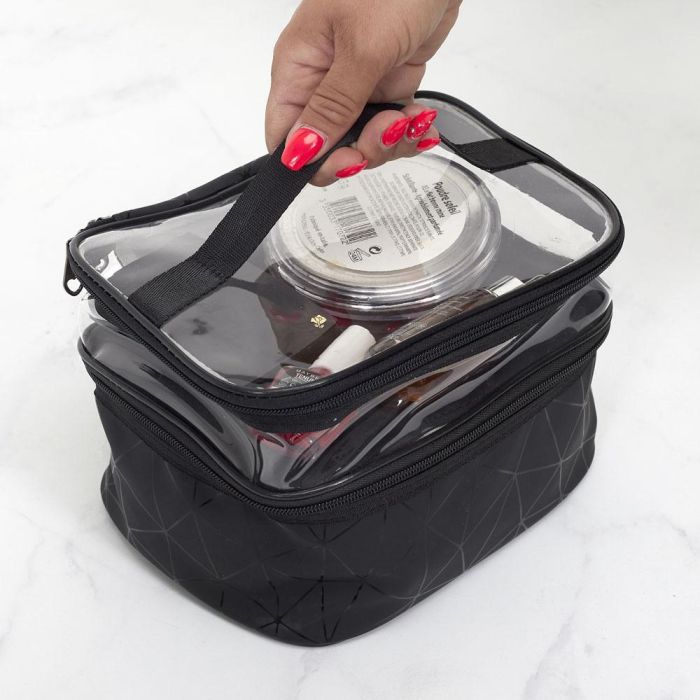 Cosmetic Club Neceser 2 Niveles PVC 5 Cosmetic Club Neceser 2 Niveles PVC 5