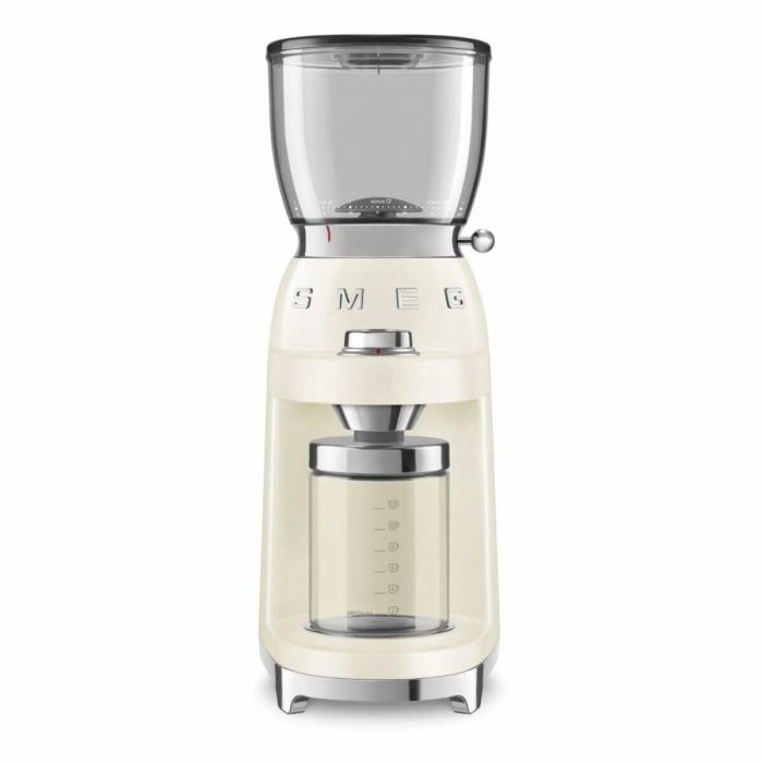 Smeg CGF11CREU Molinillo de Café Eléctrico 50's Style, Color Crema