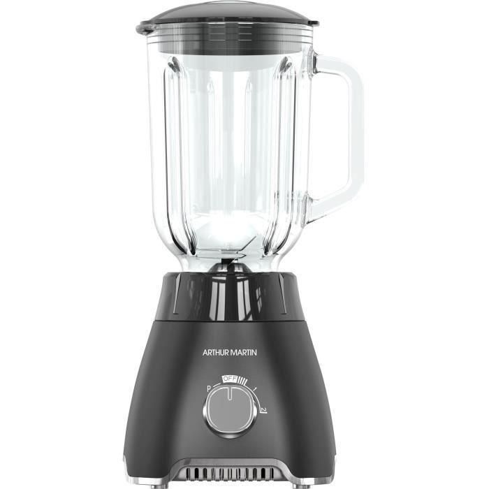Batidora de vaso - ARTHUR MARTIN - AMPB40 - 1,5L - 400W - 2 velocidades + pulso Batidora de vaso - ARTHUR MARTIN - AMPB40 - 1,5L - 400W - 2 velocidades + pulso