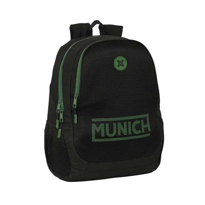Mochila Escolar Munich Caviar Negro 32 x 44 x 16 cm Mochila Escolar Munich Caviar Negro 32 x 44 x 16 cm