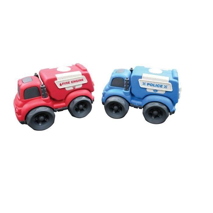 Lexibook LEXBIOC01 Mini policía + bombero en fibras de trigo, reciclables y biodegradables 3 Lexibook LEXBIOC01 Mini policía + bombero en fibras de trigo, reciclables y biodegradables 3