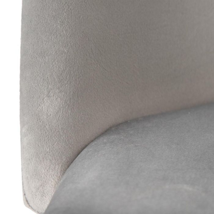 Taburete Alto Gris Tejido-Metal Salón 40,20 X 48,20 X 102 cm