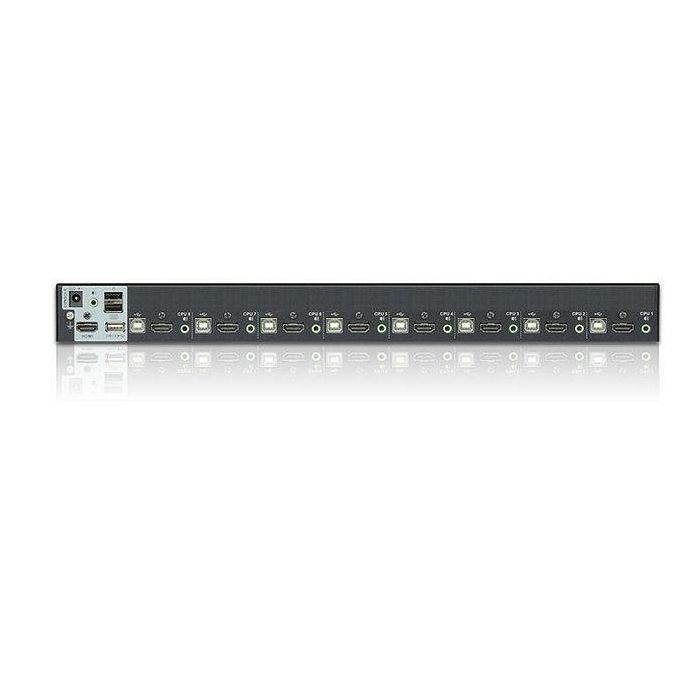 Aten CS1798 KVM Switch de 8 Puertos USB HDMI con Puerto Periférico USB para Consolidar Acceso y Control de hasta 8 Ordenadores 1 Aten CS1798 KVM Switch de 8 Puertos USB HDMI con Puerto Periférico USB para Consolidar Acceso y Control de hasta 8 Ordenadores 1