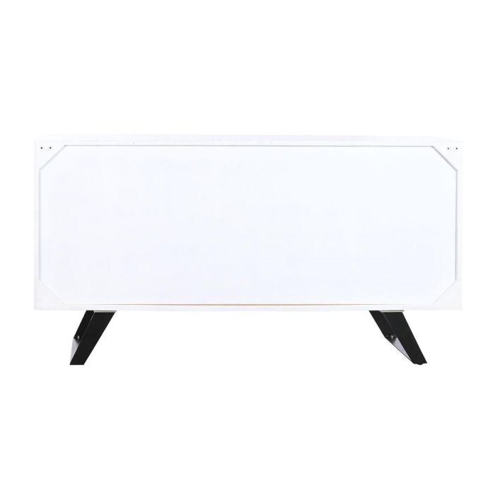 Buffet Moderno DKD Home Decor Blanco Marron Oscuro 40 x 80 x 150 cm 9