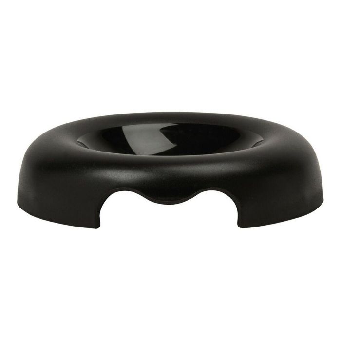 United Pets Comedero para Gatos Kitty Anti-Bigotes Antideslizante 18cm Negro Polipropileno Reciclado BPA Free 120ml