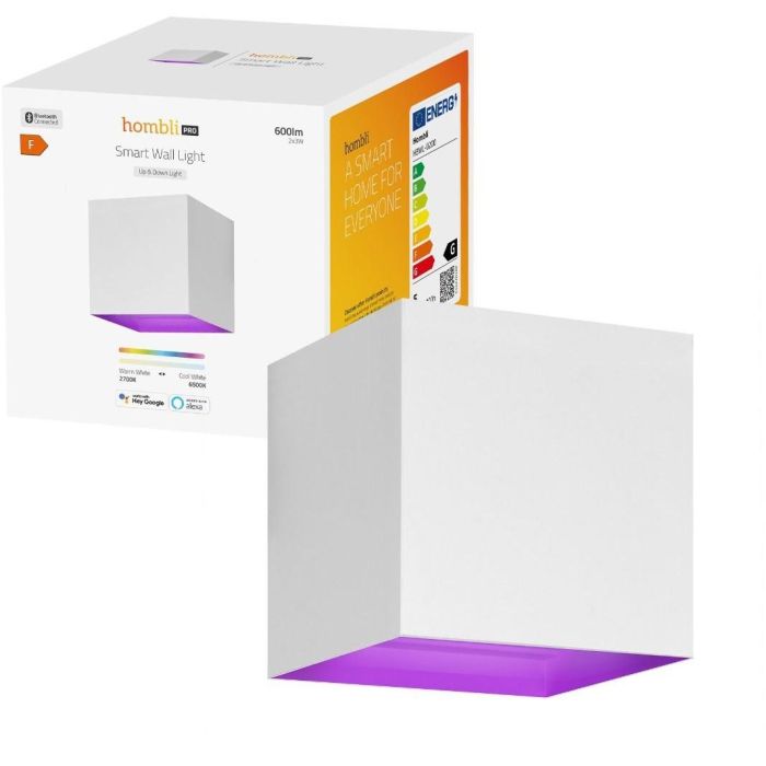 Hombli smarte Außenwandleuchte. weiß 1 Hombli smarte Außenwandleuchte. weiß 1