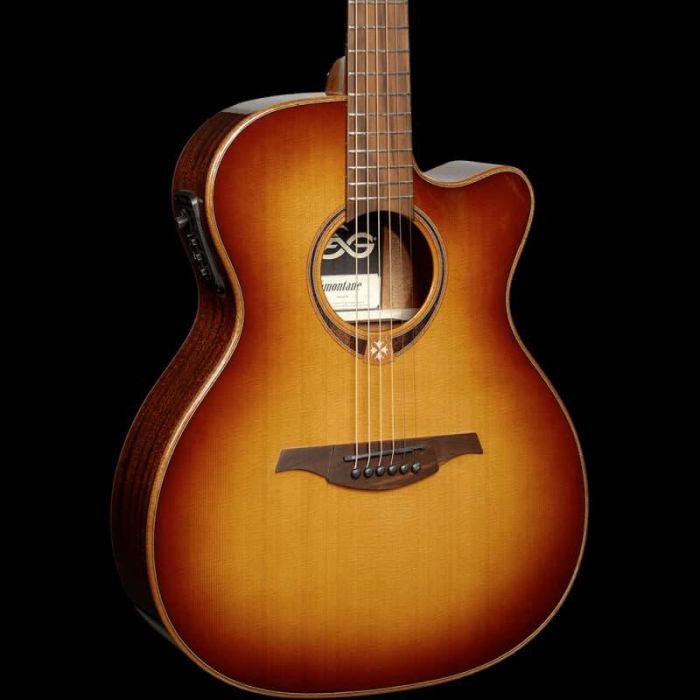 LAG Guitarra Acústica Auditorium Cutaway Tramontane 118 A/E Electroacústica Brown Shadow 0 LAG Guitarra Acústica Auditorium Cutaway Tramontane 118 A/E Electroacústica Brown Shadow 0