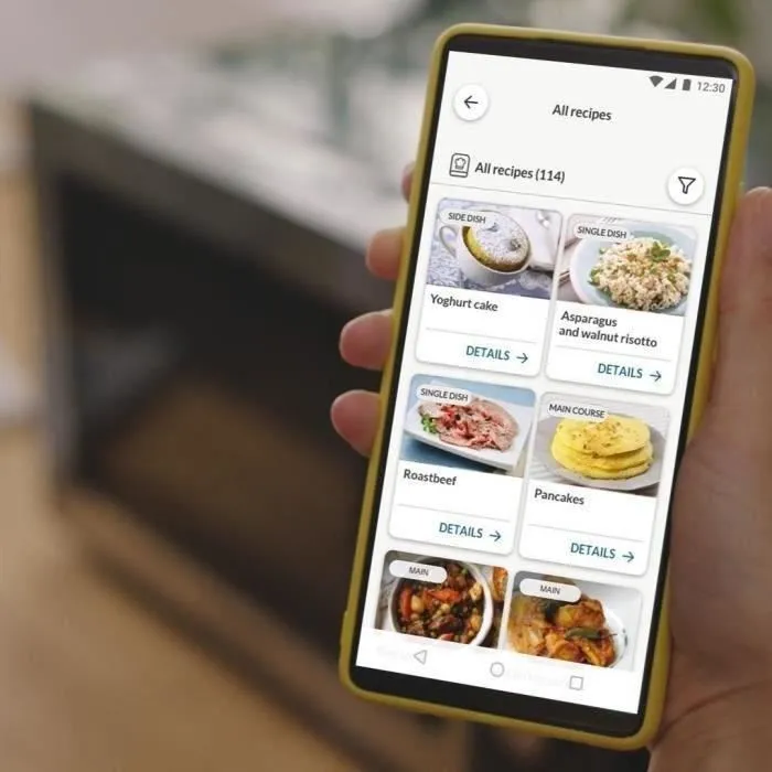 Candy CMCA29EDLB Microondas Combinado 29L MO: 1000W - Grill: 1000W - Cavidad Acero Inoxidable - Digital - Baja Temperatura 3