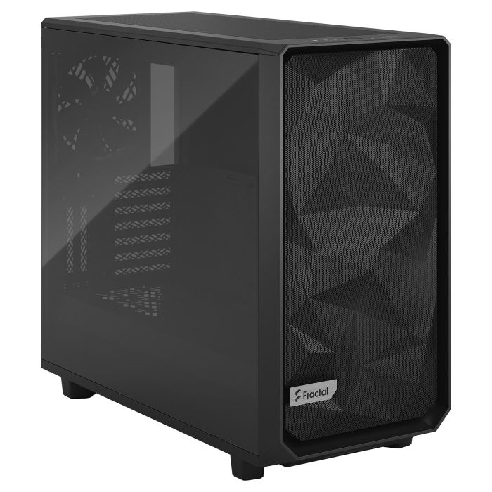 Fractal Design Meshify 2 Black Window Torre PC Negro con Ventana Lateral 1