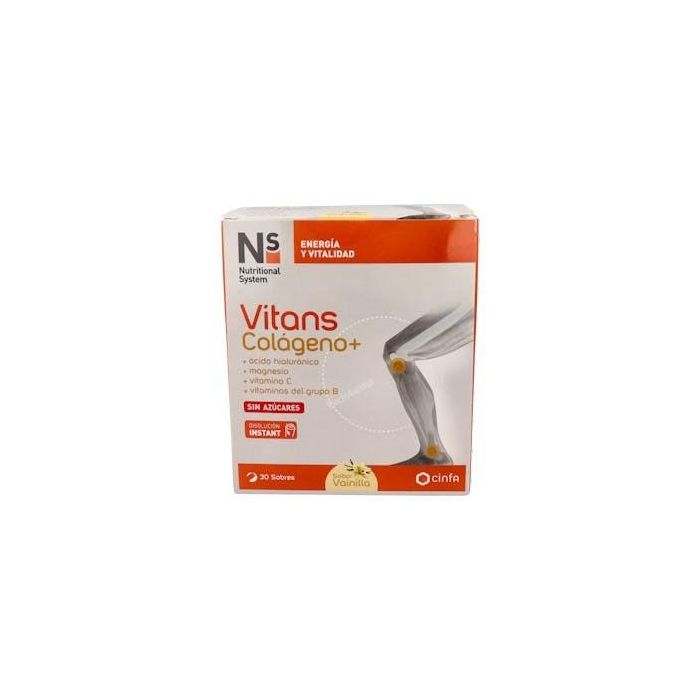 NS Vitans Colágeno+ Vainilla 30 Sobres