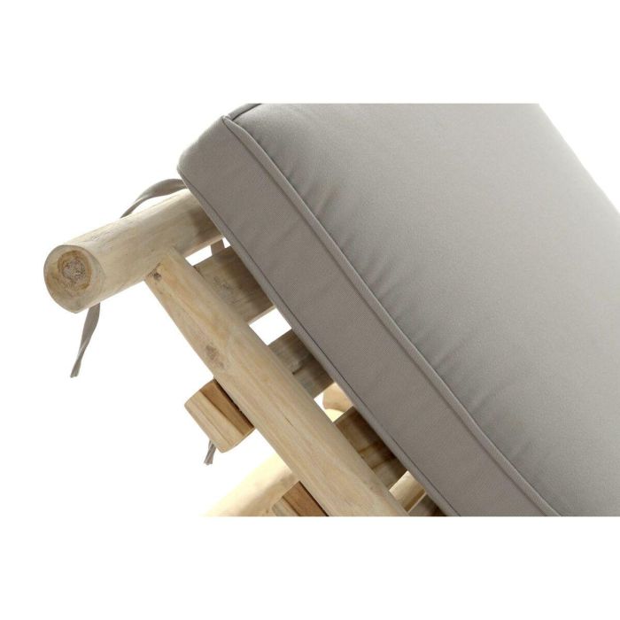 Tumbona Balines DKD Home Decor Natural Gris 209 x 36 x 86 cm 2 Tumbona Balines DKD Home Decor Natural Gris 209 x 36 x 86 cm 2