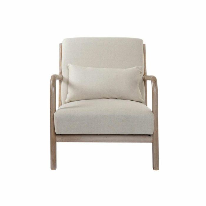 Butaca Sixties DKD Home Decor Beige Natural 79 x 75 x 66 cm 1 Butaca Sixties DKD Home Decor Beige Natural 79 x 75 x 66 cm 1