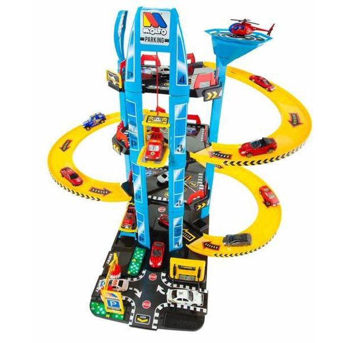 Molto Parking de Juguete 4 Plantas Plástico 61x57x56 cm para Niños +3 Años Molto Parking de Juguete 4 Plantas Plástico 61x57x56 cm para Niños +3 Años