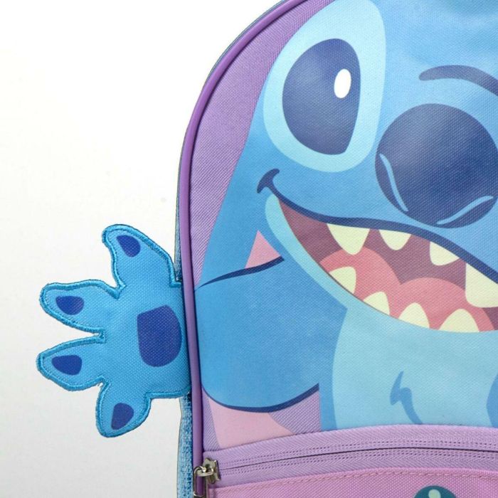 Cerdá Mochila Infantil Stitch 2.5x3x1 cm para Niños y Niñas a partir de 3 años, Color Azul 8 Cerdá Mochila Infantil Stitch 2.5x3x1 cm para Niños y Niñas a partir de 3 años, Color Azul 8