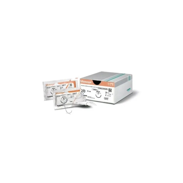 Sutura Monosyn Violet 6-0 Ds12 45 cm 12 Unidades Braun Sutura Monosyn Violet 6-0 Ds12 45 cm 12 Unidades Braun