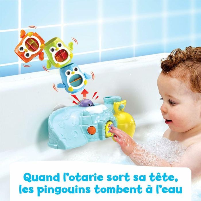 Vtech Baby VTE3417765721052 1, 2, 3, Pingüinos Apilables de Aprendizaje 1