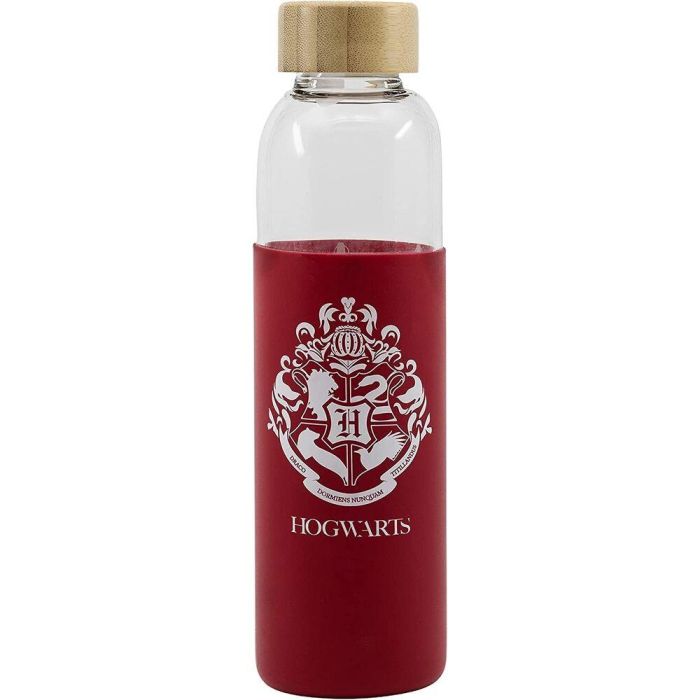 Botella cristal Harry Potter funda silicona 585ml 1 Botella cristal Harry Potter funda silicona 585ml 1