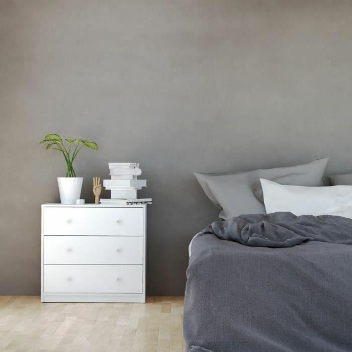 FINLANDEK FIN7033249 Cómoda de Dormitorio TYYLIKÄS, Estilo Contemporáneo, Acabado Blanco - 72 cm de Largo 4 FINLANDEK FIN7033249 Cómoda de Dormitorio TYYLIKÄS, Estilo Contemporáneo, Acabado Blanco - 72 cm de Largo 4