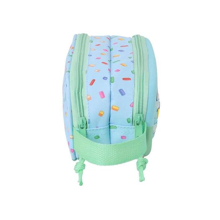 Safta Portatodo Doble 3D Bluey 21x8x6 cm 2