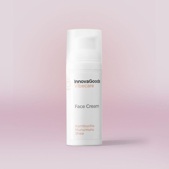 Crema Facial Hidratante Kombucha Vibecare InnovaGoods 50 ml Crema Facial Hidratante Kombucha Vibecare InnovaGoods 50 ml