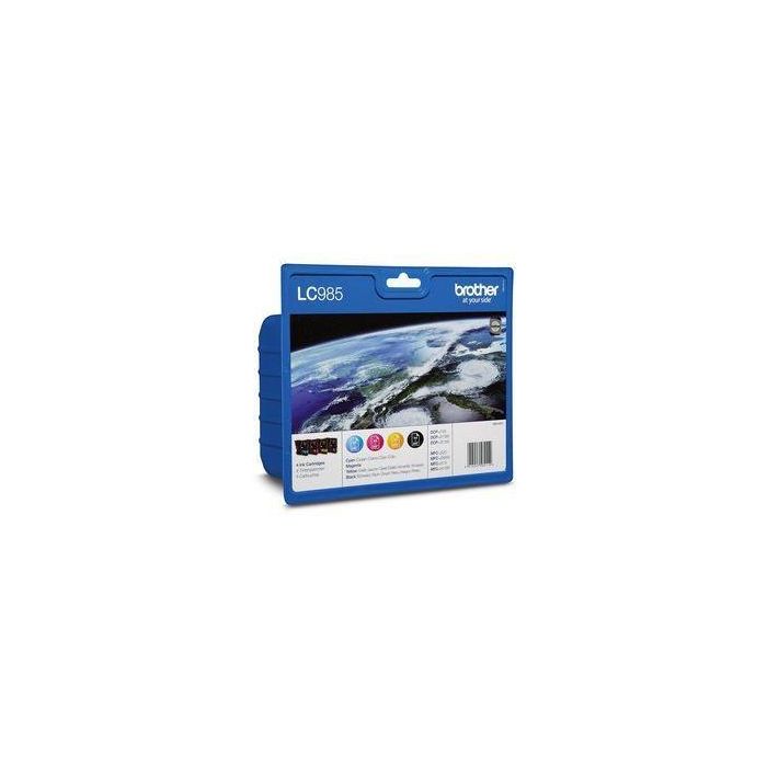 Brother Tinta Pack 4 Colores BK, C, M, Y para DCP-J315W Brother Tinta Pack 4 Colores BK, C, M, Y para DCP-J315W