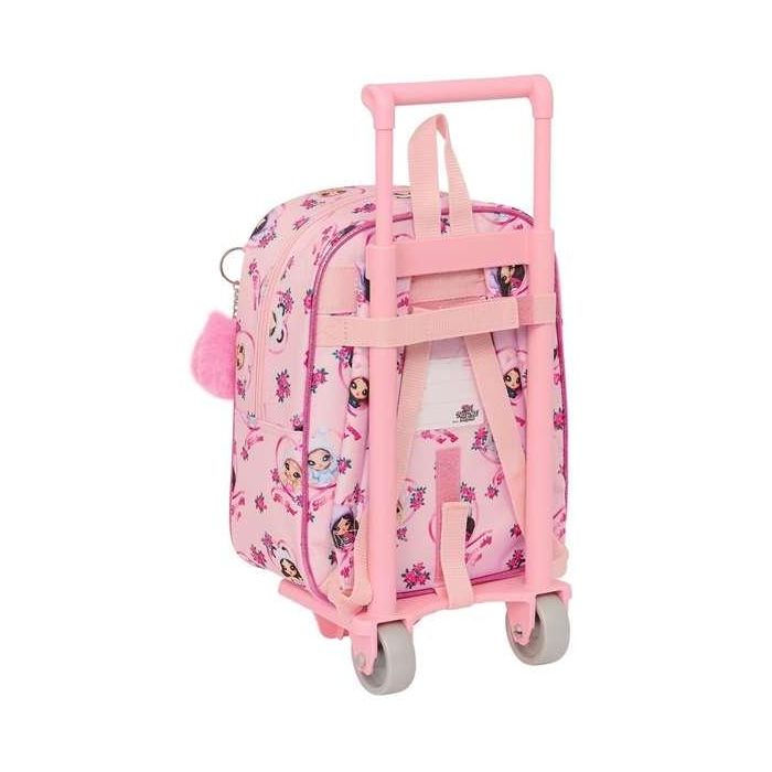 Mochila Escolar con Ruedas Na!Na!Na! Surprise Fabulous Rosa 22 x 27 x 10 cm 2 Mochila Escolar con Ruedas Na!Na!Na! Surprise Fabulous Rosa 22 x 27 x 10 cm 2
