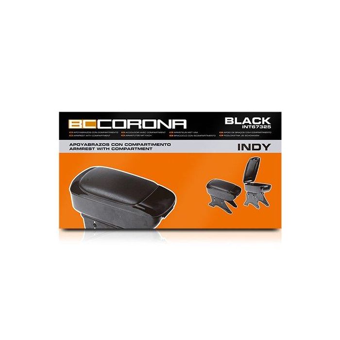 Apoyabrazos Universal Indy Negro Regulable para Coche con Portabebidas Extraíble, Adaptadores y Espacio Mínimo 15cm Cs10 INT67325 3 Apoyabrazos Universal Indy Negro Regulable para Coche con Portabebidas Extraíble, Adaptadores y Espacio Mínimo 15cm Cs10 INT67325 3