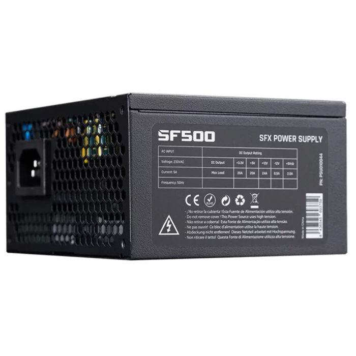 Hiditec PSU010044 Fuente de Alimentación SFX SF500 500W Ventilador 8cm