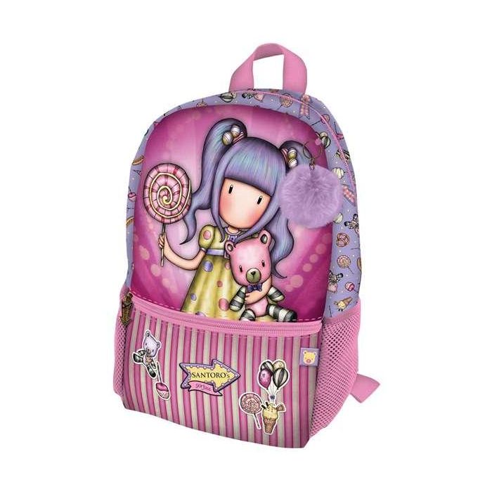 Mochila Escolar Gorjuss First prize Lila 26 x 34 x 11.4 cm 2 Mochila Escolar Gorjuss First prize Lila 26 x 34 x 11.4 cm 2