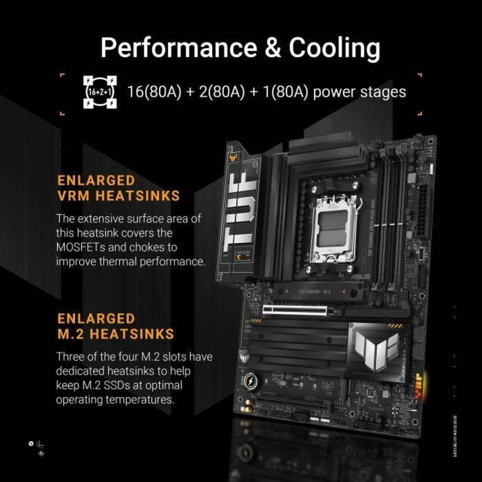 ASUS ASU1728003931364 Placa Base TUF GAMING X870-PLUS WiFi 3 ASUS ASU1728003931364 Placa Base TUF GAMING X870-PLUS WiFi 3