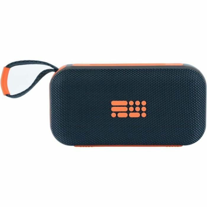 Bigben Party BIG1747348012037 Altavoz Bluetooth luminoso Azul y naranja