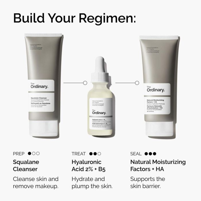 The Ordinary Hyaluronic Acid 2% + B5 Sérum Ácido Hialurónico 30 ml 2 The Ordinary Hyaluronic Acid 2% + B5 Sérum Ácido Hialurónico 30 ml 2