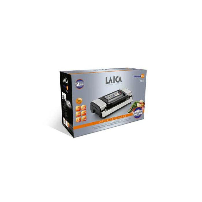 Laica VT31200 Máquina de Envasado al Vacío 20 L/Min Bomba Doble Negro/Plata 3