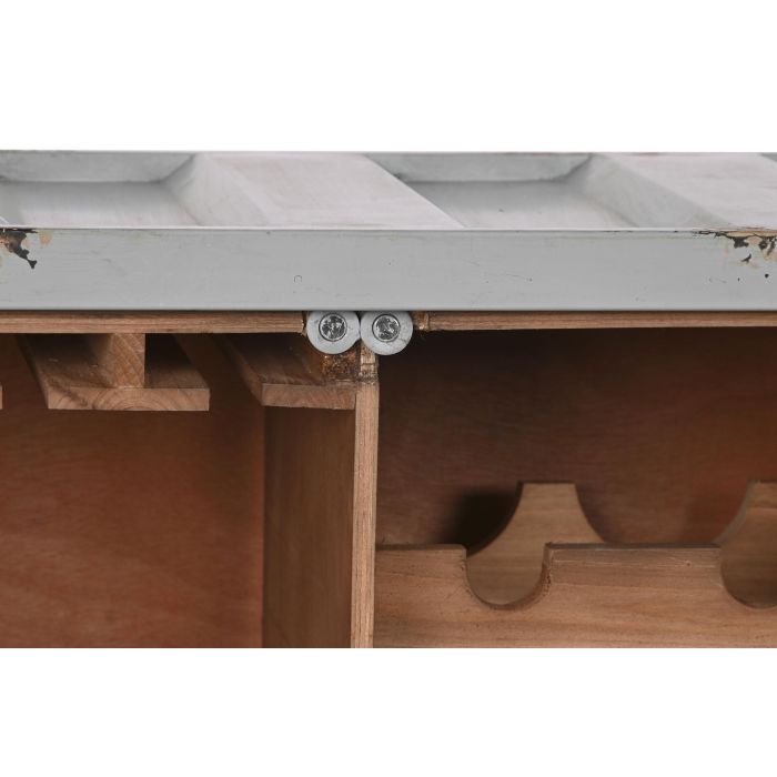 Botellero Vintage DKD Home Decor Gris 41 x 64 x 77 cm 7 Botellero Vintage DKD Home Decor Gris 41 x 64 x 77 cm 7