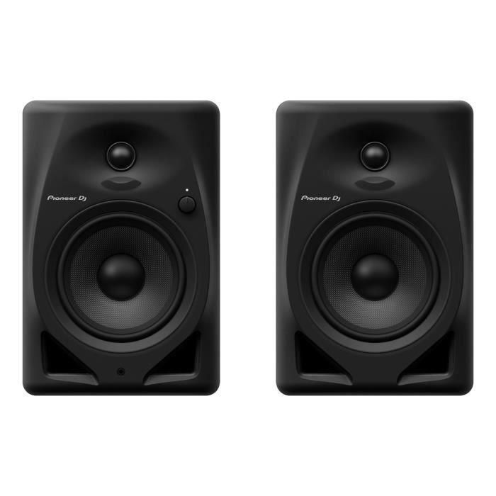 Par de altavoces de monitorización Pioneer DJ DM-50D - Bass Reflex - 2x25W - Modo DJ o Producción - Negro 1 Par de altavoces de monitorización Pioneer DJ DM-50D - Bass Reflex - 2x25W - Modo DJ o Producción - Negro 1