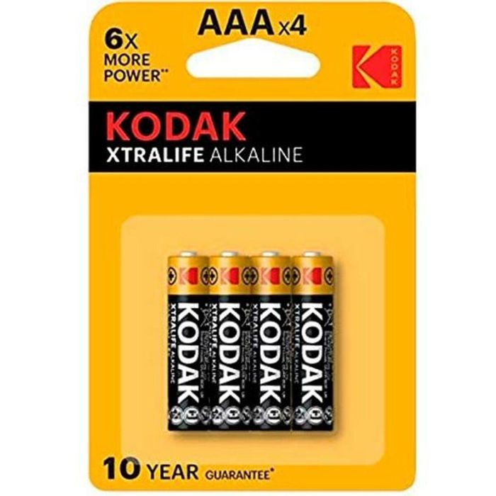 Pilas Kodak Xtralife LR03 AAA 4 Piezas (10 Unidades) 1 Pilas Kodak Xtralife LR03 AAA 4 Piezas (10 Unidades) 1
