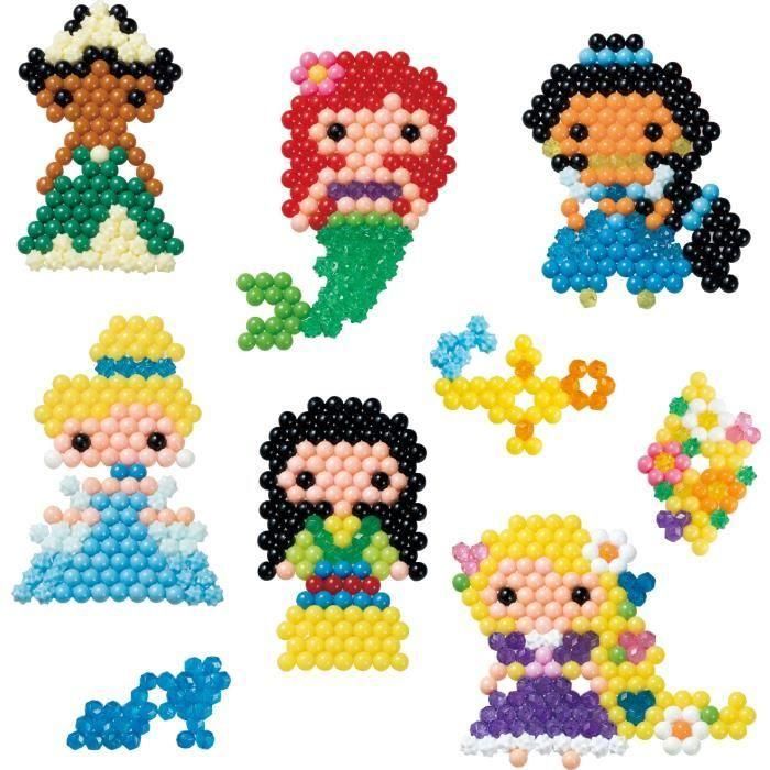 Cubo De Creatividad Princesas Disney 31773 Aquabeads 2