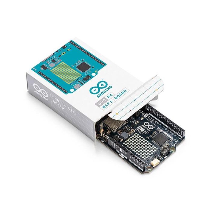 Arduino Uno R4 WiFi Placa de Desarrollo con WiFi y Bluetooth para Proyectos IoT
