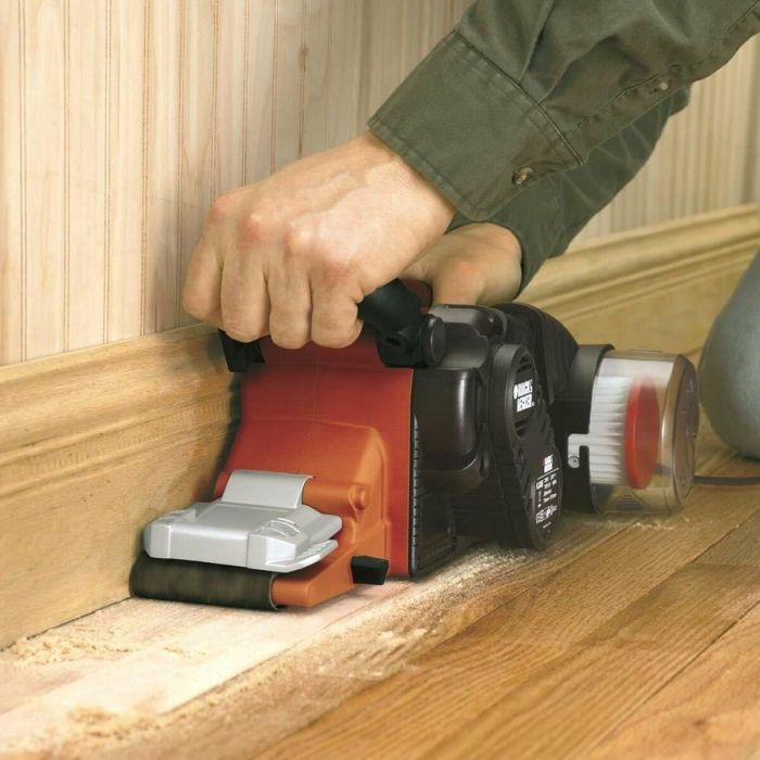 Black & Decker KA88-QS - Lijadora de Banda Eléctrica de 720W de Potencia, para Lijas de 75x533 mm 12 Black & Decker KA88-QS - Lijadora de Banda Eléctrica de 720W de Potencia, para Lijas de 75x533 mm 12