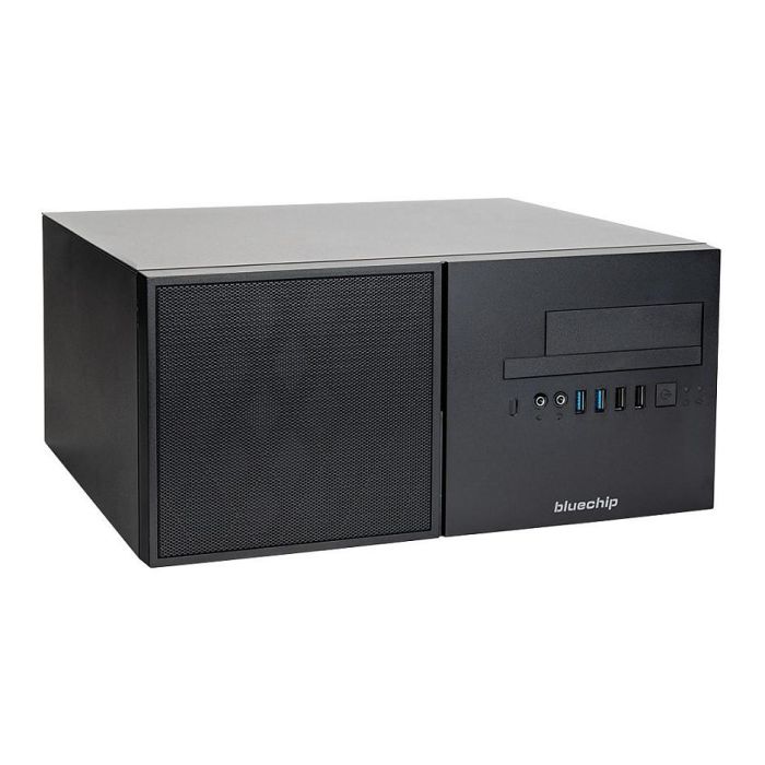 Bluechip BUSINESSline T3300 PC de Sobremesa, Intel Core i3-14100, 16GB RAM, 500GB SSD NVMe, Intel UHD Graphics 730, Windows 11 Pro, Chasis Mini Tower Negro