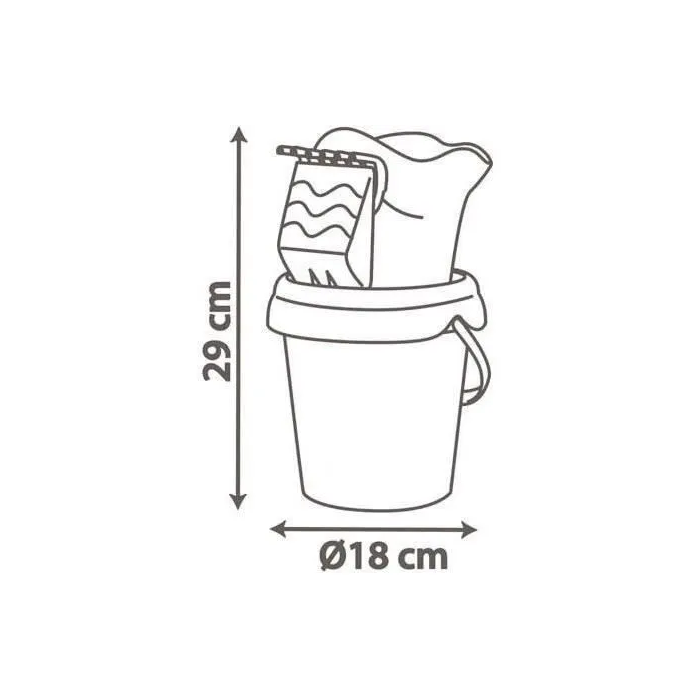 Smoby Regadera Spidey Bucket MM Garni 862194 2 Smoby Regadera Spidey Bucket MM Garni 862194 2