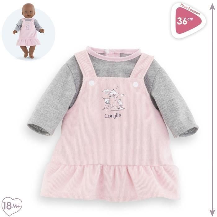 Vestido y camiseta Orillas del Loira - COROLLE - Ropa - Para muñeca de 36cm - A partir de 2 años 1 Vestido y camiseta Orillas del Loira - COROLLE - Ropa - Para muñeca de 36cm - A partir de 2 años 1