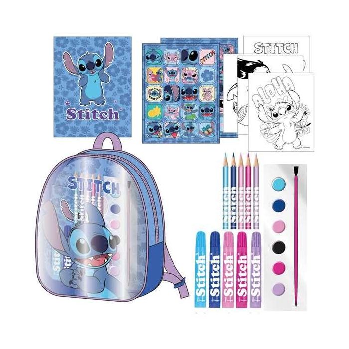 Coloreable mochila stitch 22.0 x 23.0 x 7.0 cm 1 Coloreable mochila stitch 22.0 x 23.0 x 7.0 cm 1