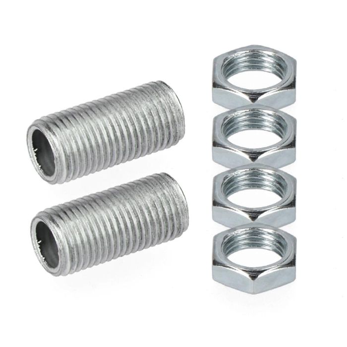 Edm Rosca y tuerca 20 mm con tuerca métrica 10/100, acero, envasadas 0 Edm Rosca y tuerca 20 mm con tuerca métrica 10/100, acero, envasadas 0