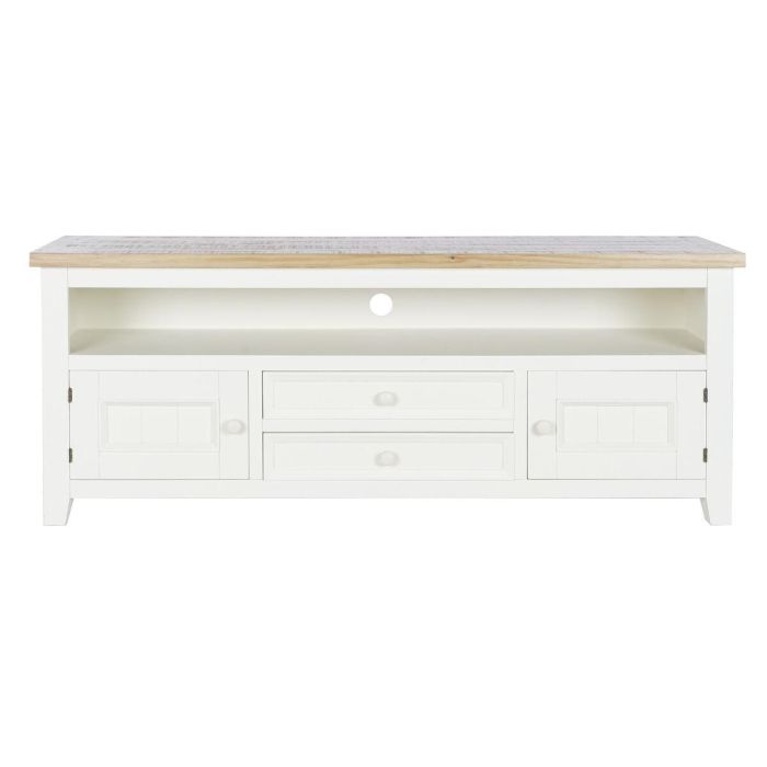 Mueble de TV DKD Home Decor Beige Natural Madera de Paulonia 134,5 x 35 x 55 cm 2 Mueble de TV DKD Home Decor Beige Natural Madera de Paulonia 134,5 x 35 x 55 cm 2